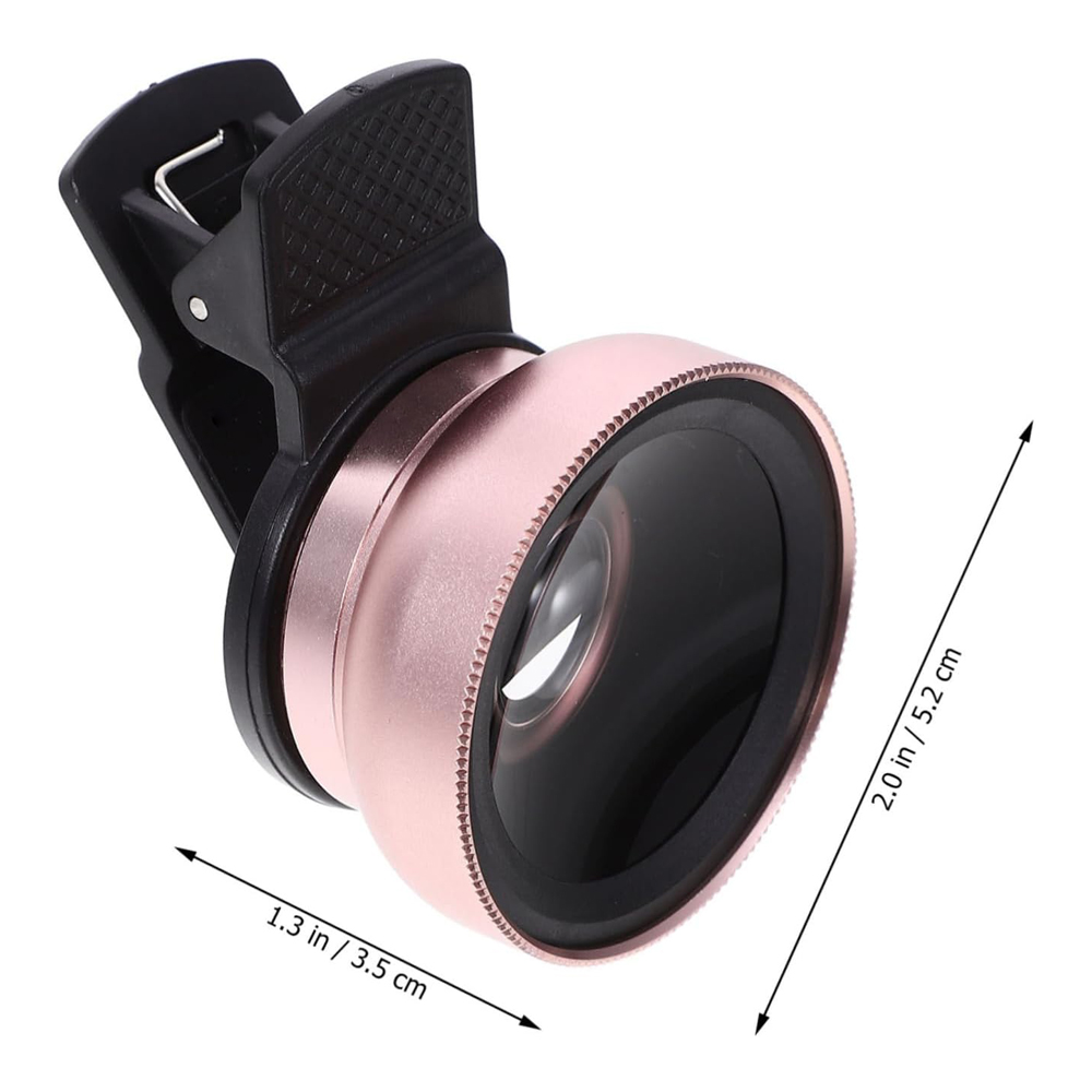 Objektiv za mobilni telefon univerzalni 37mm roze