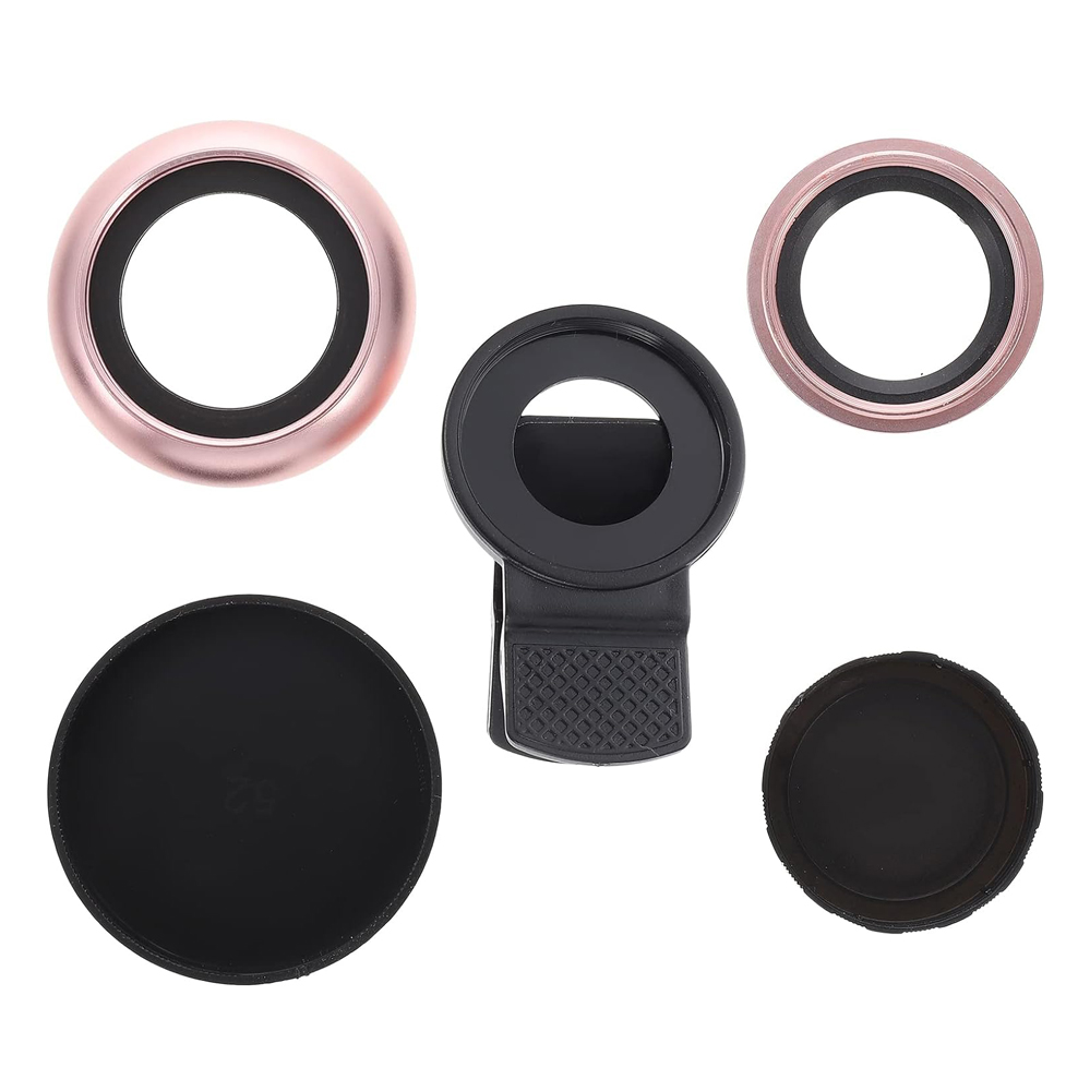 Objektiv za mobilni telefon univerzalni 37mm roze
