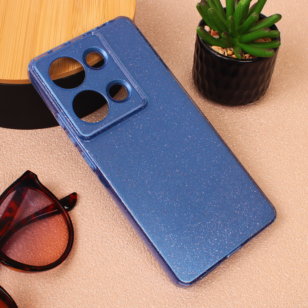 Torbica Sparkle Dust za Xiaomi Redmi Note 13 Pro 4G plava