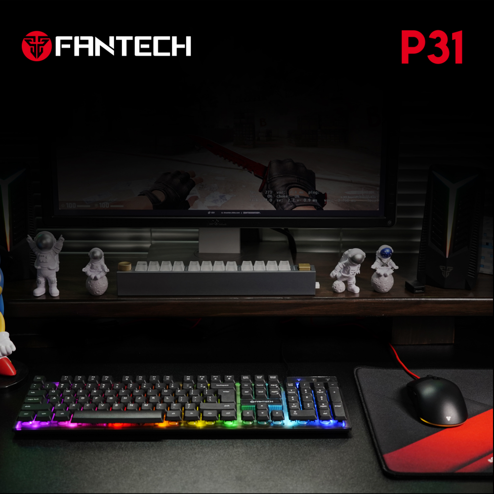 Combo set Gaming Fantech P31 Hero 3u1