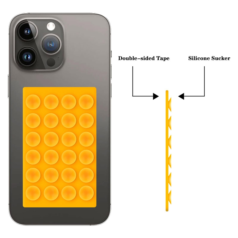 Stiker za mobilni telefon Octobuddy crveni