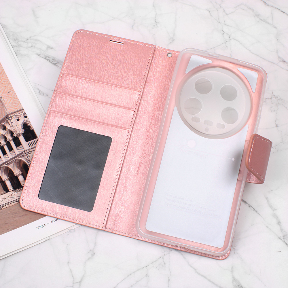 Torbica Hanman Canvas ORG za Xiaomi 14 Ultra roze