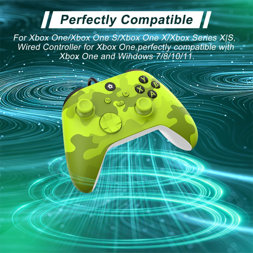 Joypad WIFI kontroler za XBOX One, XBOX X series, PC Windows, PS 3 army zelena