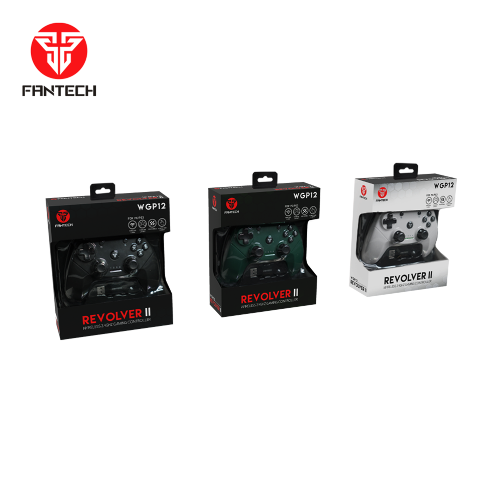 Joypad wireless Fantech WGP12 Revolver II zeleni