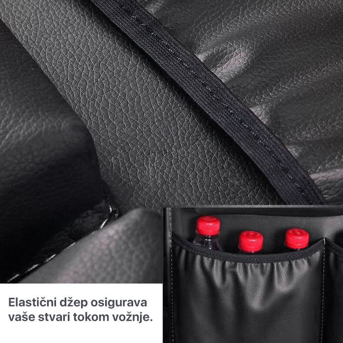 Organizer za auto sediste tip 3 crni