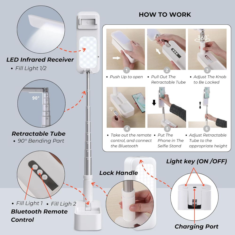 LED lampa V6