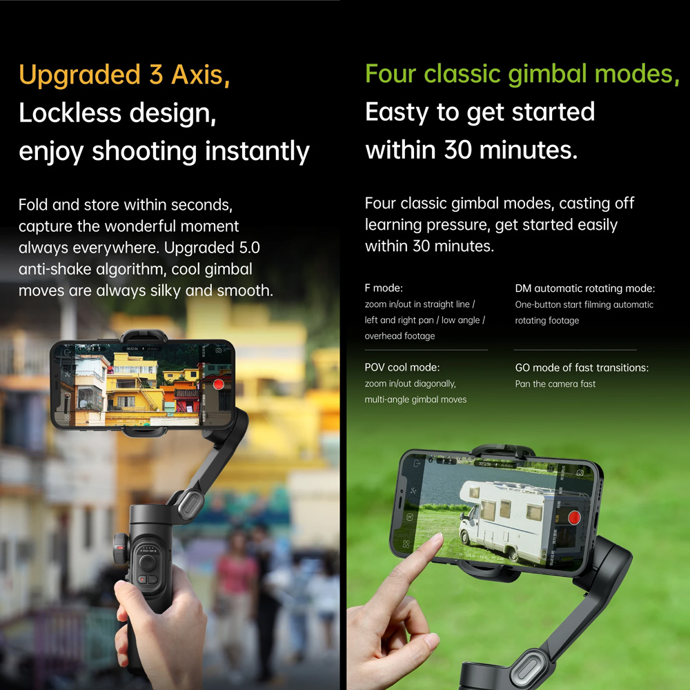 Stabilizator Gimbal Ogawa XE crni