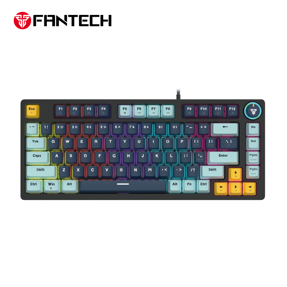 Tastatura Mehanicka Gaming Fantech MK875 RGB Atom 81 Navy (Blue switch)