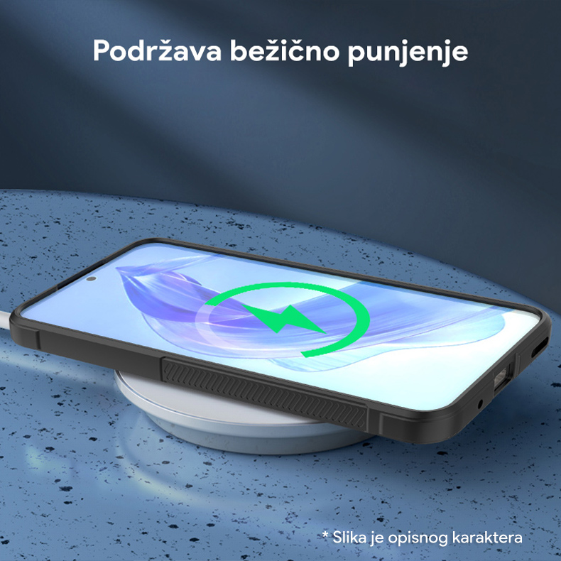 Torbica Shield za Honor X50 crna