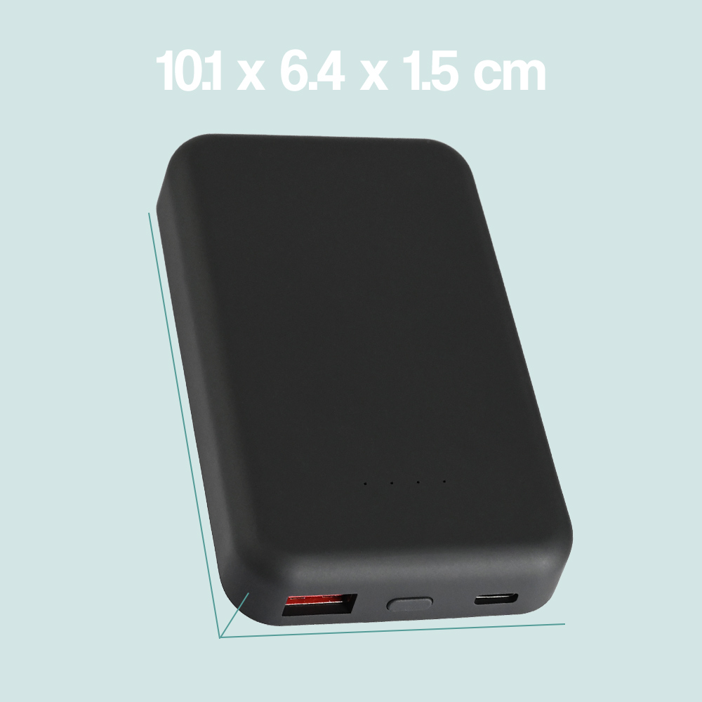 Power bank prenosiva baterija Magsafe PD 5000 mAh crna