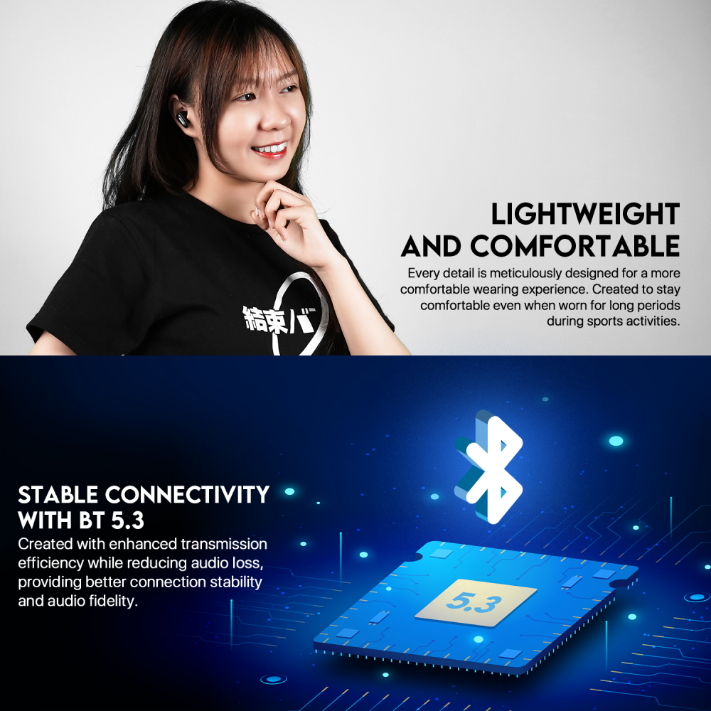 Bluetooth slusalice Fantech Wave 13 bele