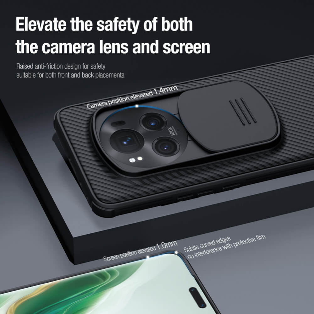 Torbica Nillkin CamShield Pro za Honor Magic 6 Pro crna