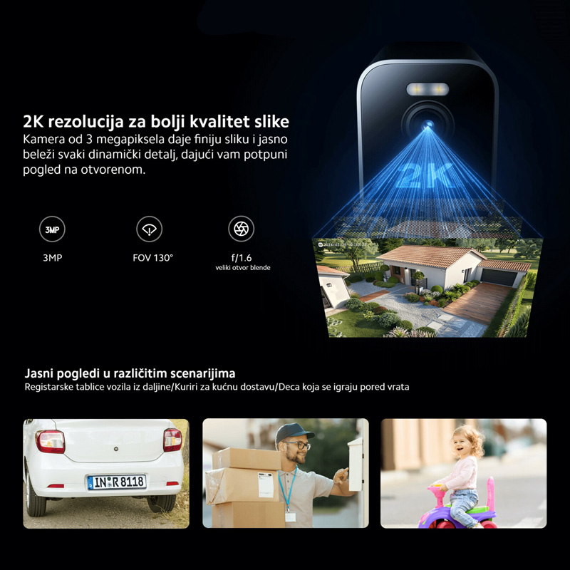 Spoljna sigurnosna kamera Xiaomi Mi BW300