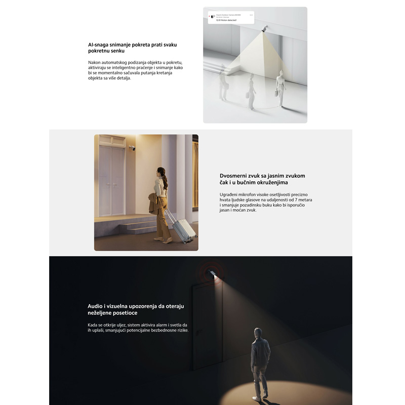 Spoljna sigurnosna kamera Xiaomi Mi BW300