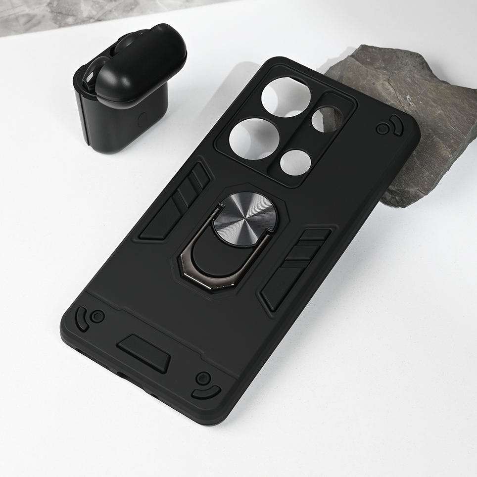 Torbica Hard Ring za Xiaomi Redmi Note 13 Pro 4G (EU) crna