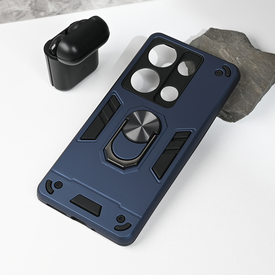 Torbica Hard Ring za Xiaomi Redmi Note 13 Pro 4G (EU) tamno plava