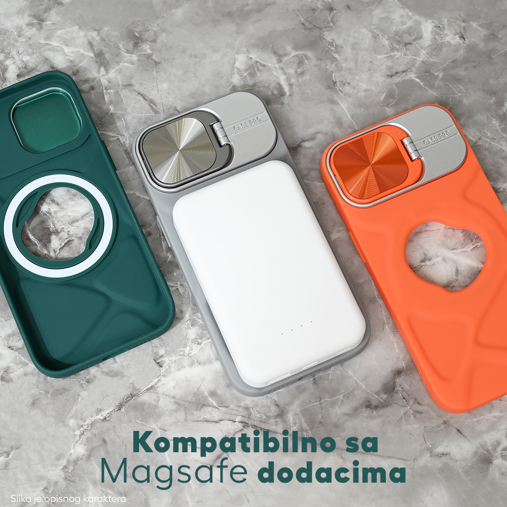 Torbica Magsafe Lens holder za iPhone 14 Pro 6.1 ljubicasta