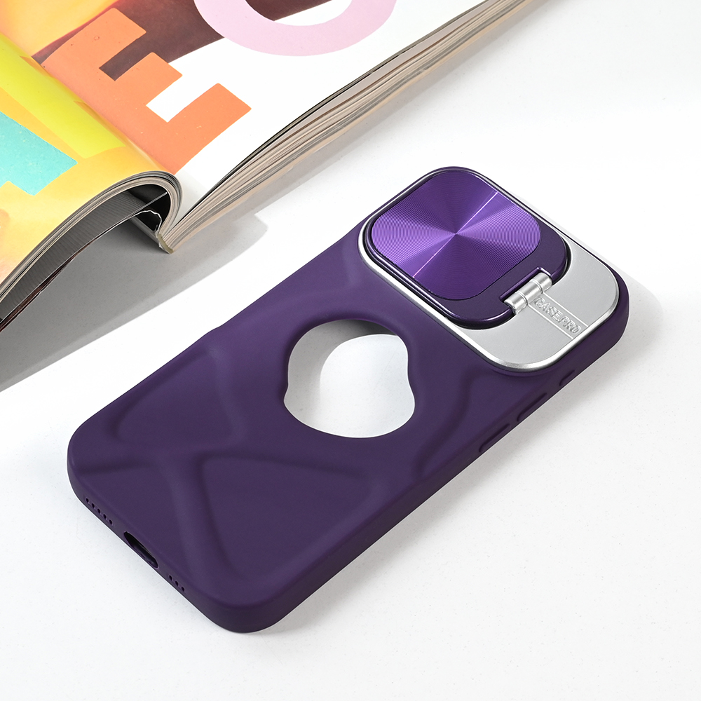 Torbica Magsafe Lens holder za iPhone 15 Pro 6.1 ljubicasta