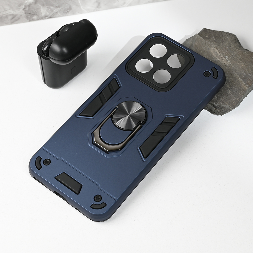 Torbica Hard Ring za Honor x8a tamno plava