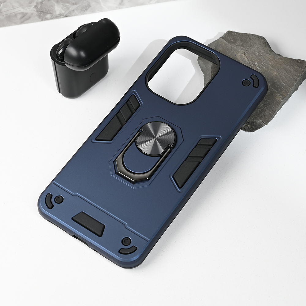 Torbica Hard Ring za Xiaomi Redmi 13C tamno plava
