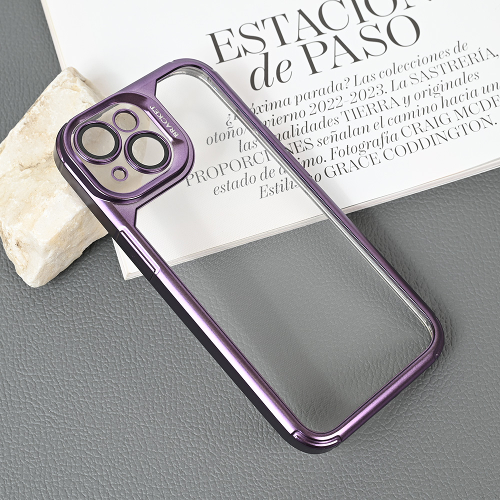 Torbica Bracket za iPhone 14 6.1 ljubicasta