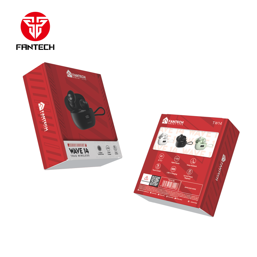 Bluetooth slusalice Fantech Wave 14 zelene