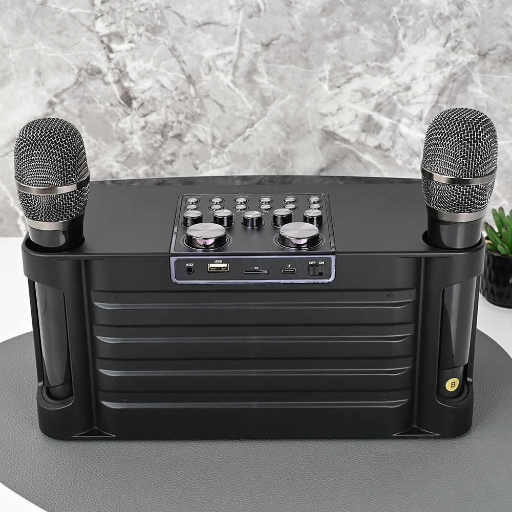 Bluetooth zvucnik sa mikrofonom YS201 crni