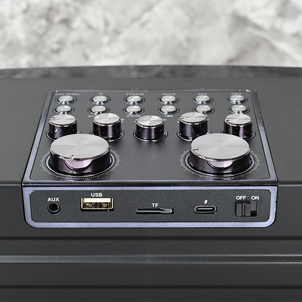Bluetooth zvucnik sa mikrofonom YS201 crni
