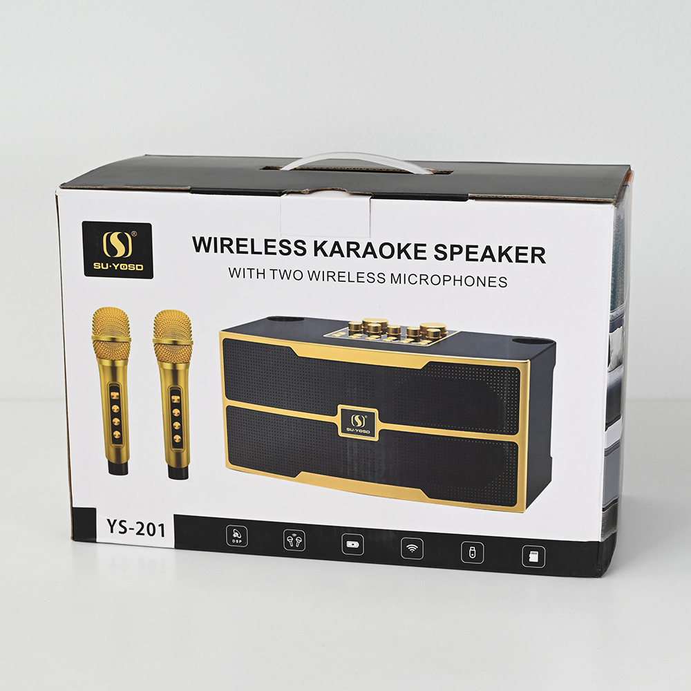 Bluetooth zvucnik sa mikrofonom YS201 crni