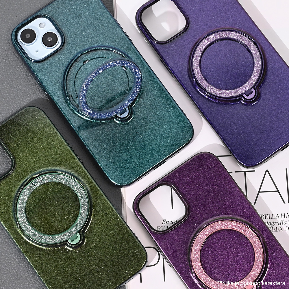 Torbica Magsafe Ring za iPhone 13 Pro 6.1 ljubicasta