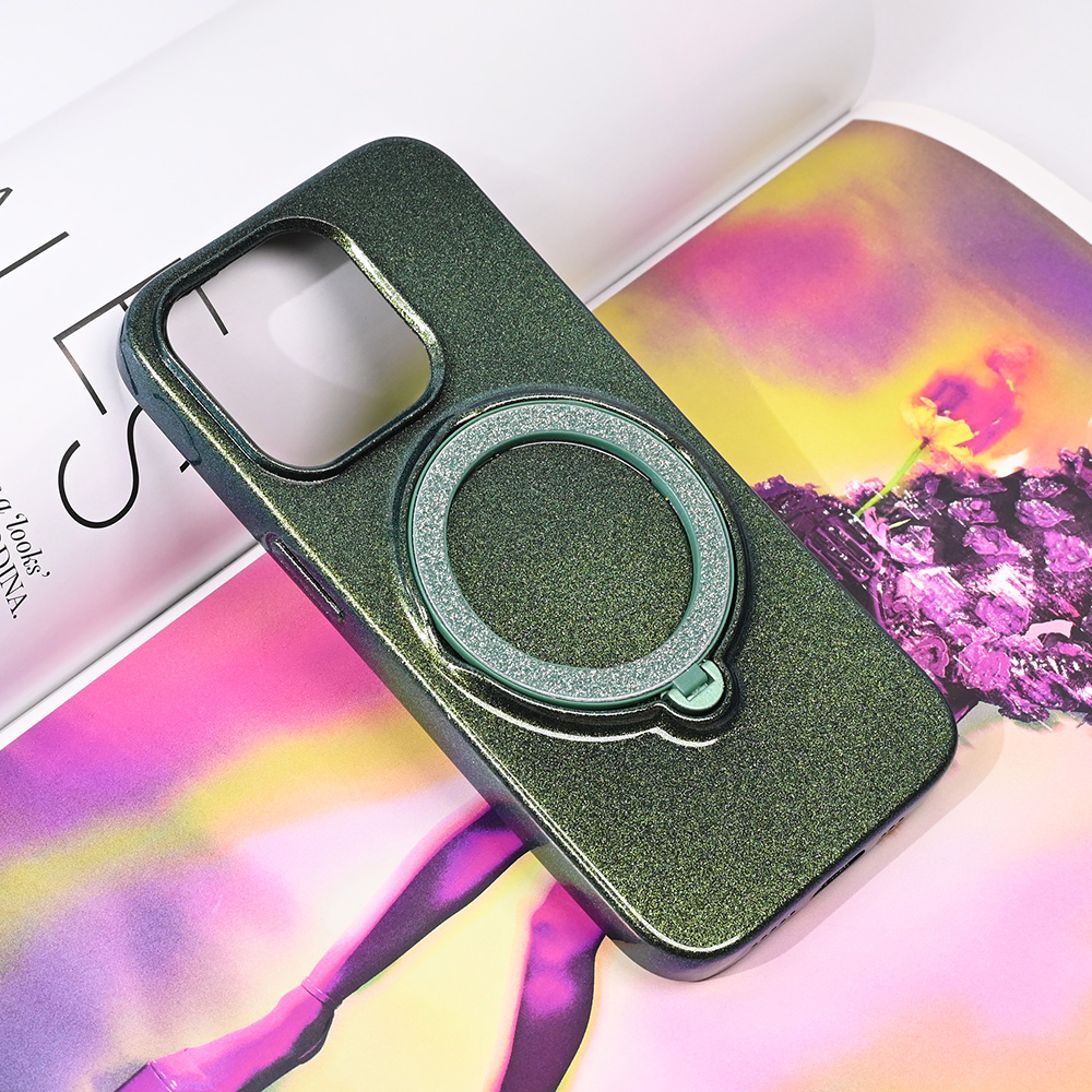 Torbica Magsafe Ring za iPhone 13 Pro 6.1 zelena