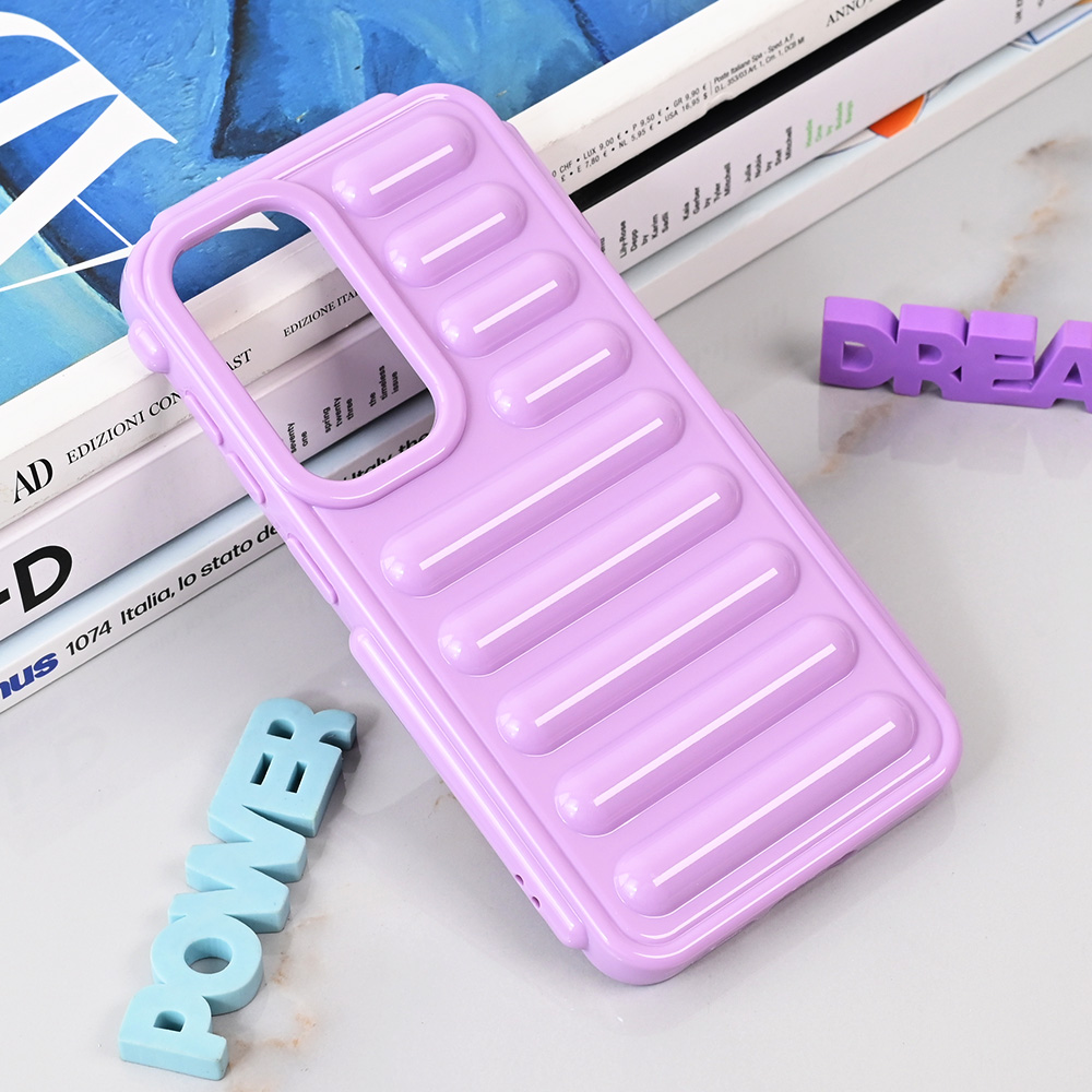 Torbica Color Rib za Samsung S911B Galaxy S23 lila