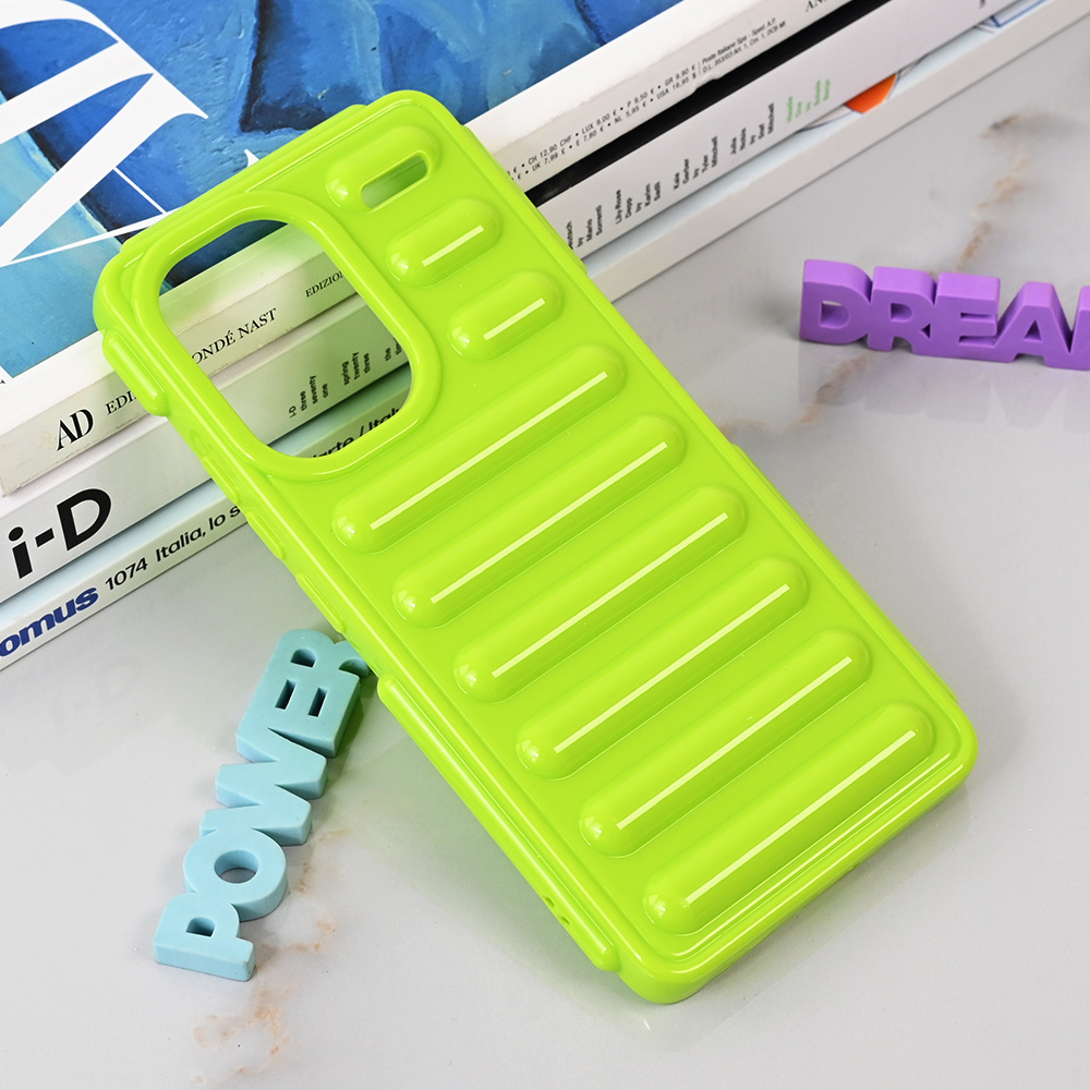 Torbica Color Rib za Xiaomi Redmi Note 13 Pro Plus (EU) zelena