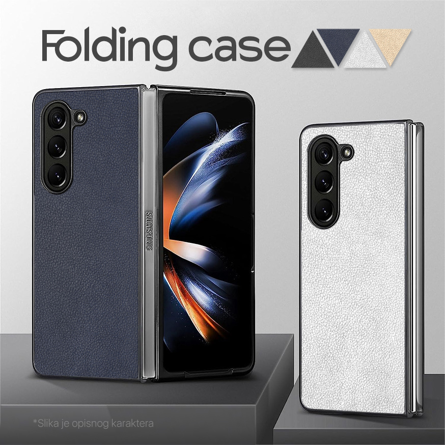 Torbica Folding Case za Samsung F956B Galaxy Z Fold 6 5G krem