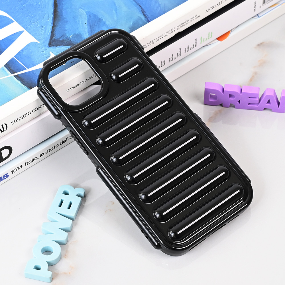 Torbica Color Rib za iPhone 15 6.1 crna