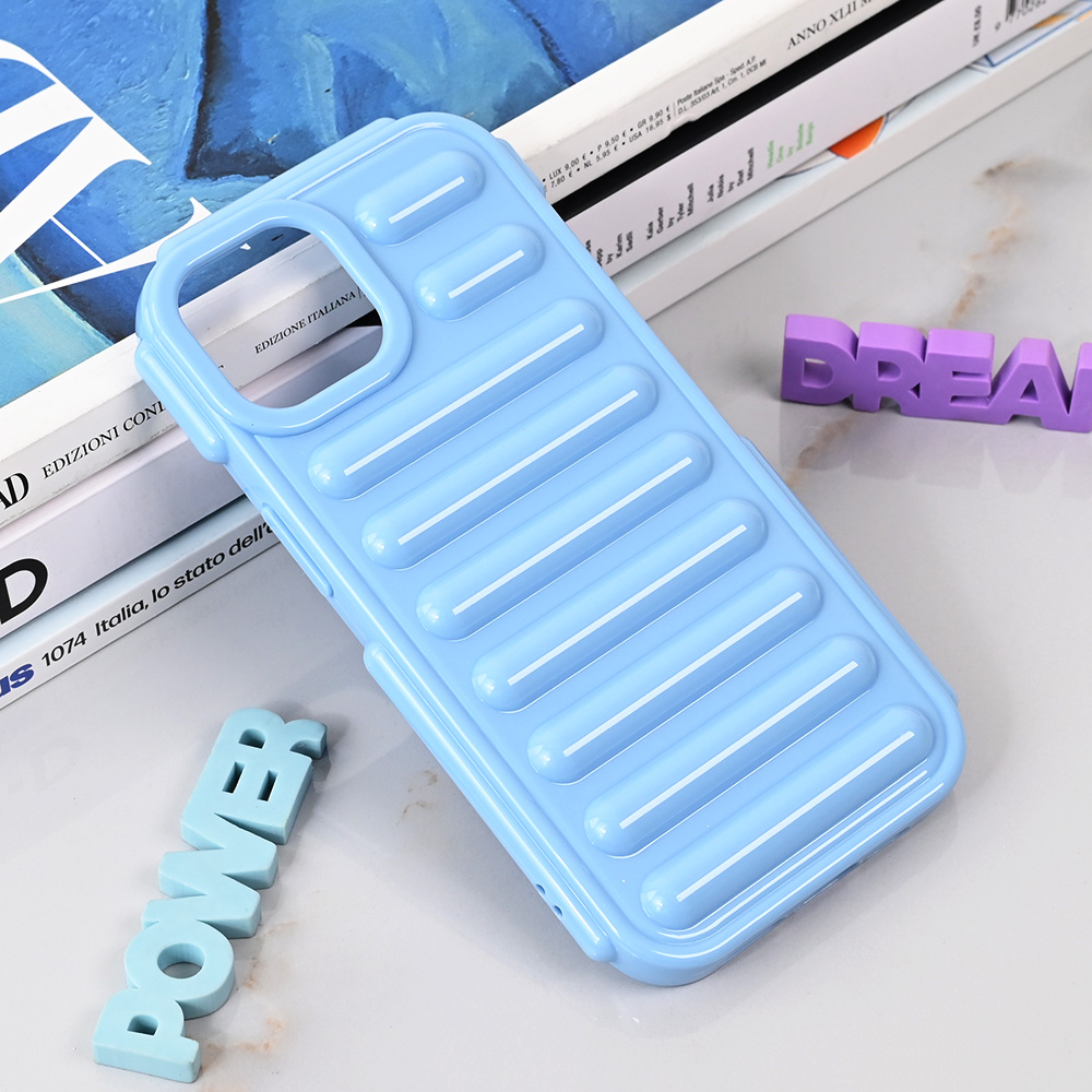 Torbica Color Rib za iPhone 15 6.1 plava