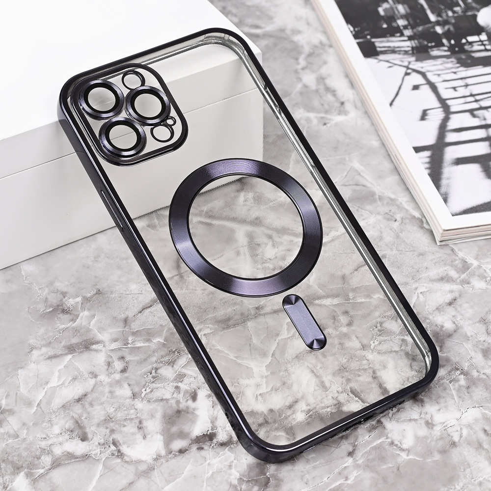Torbica Magsafe Lux za iPhone 12 Pro Max 6.7 crna