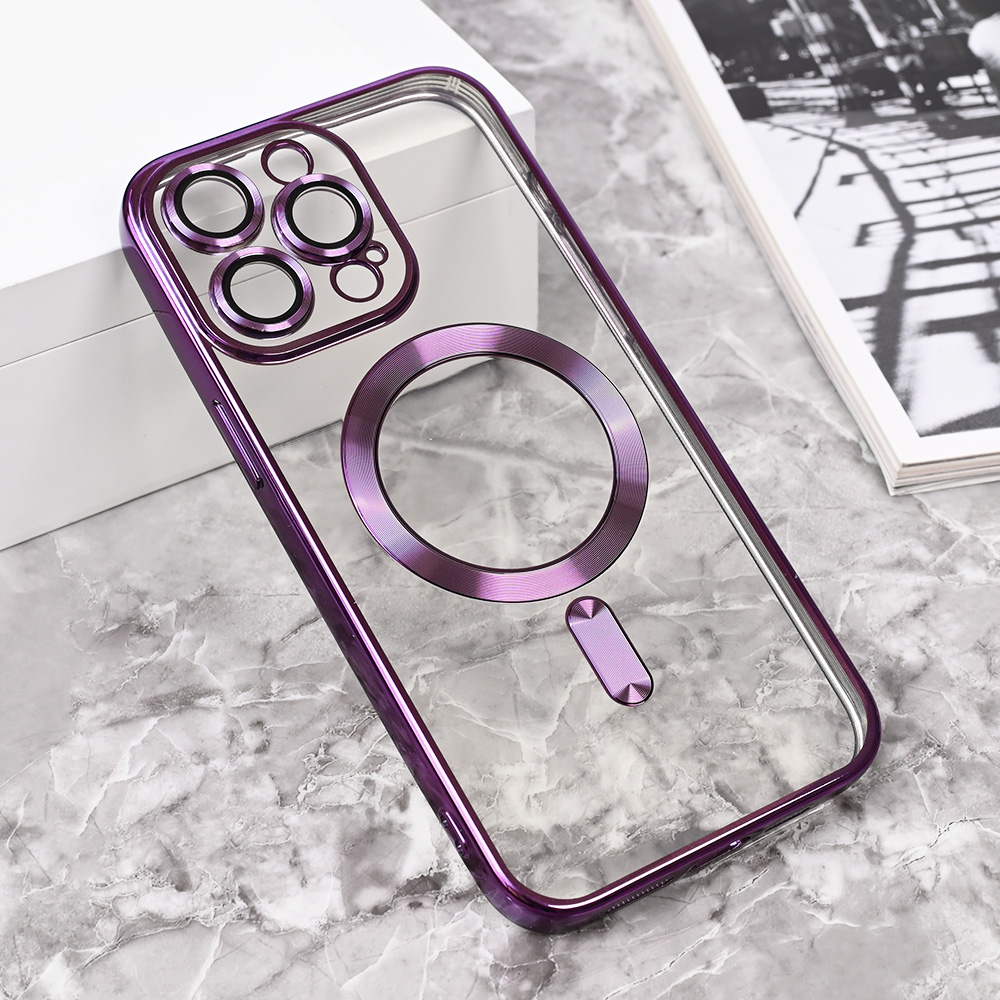 Torbica Magsafe Lux za iPhone 13 Pro Max 6.7 ljubicasta
