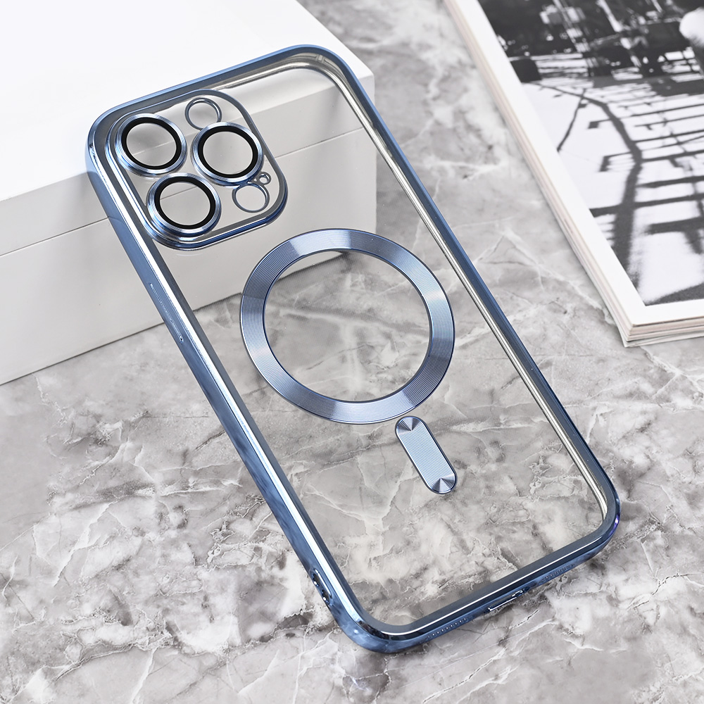 Torbica Magsafe Lux za iPhone 13 Pro Max 6.7 plava