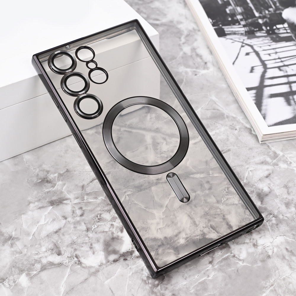Torbica Magsafe Lux za Samsung S918B Galaxy S23 Ultra crna
