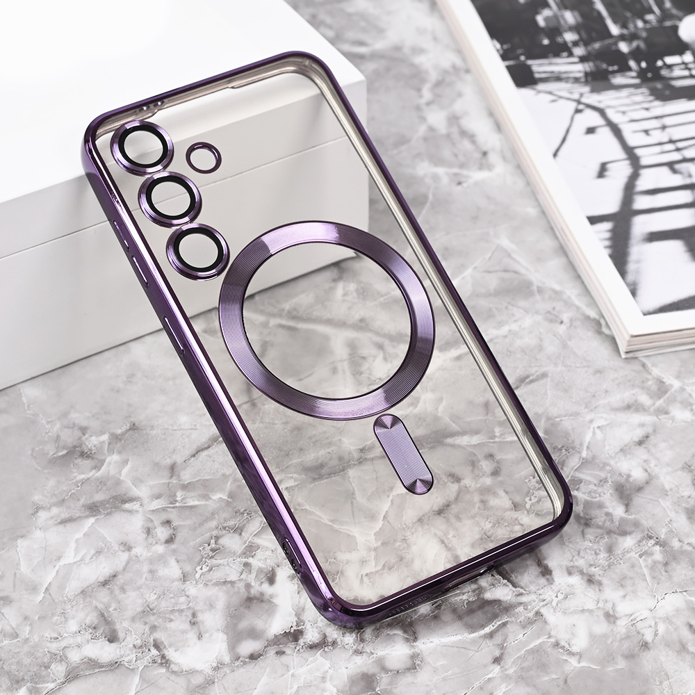 Torbica Magsafe Lux za Samsung S921B Galaxy S24 ljubicasta