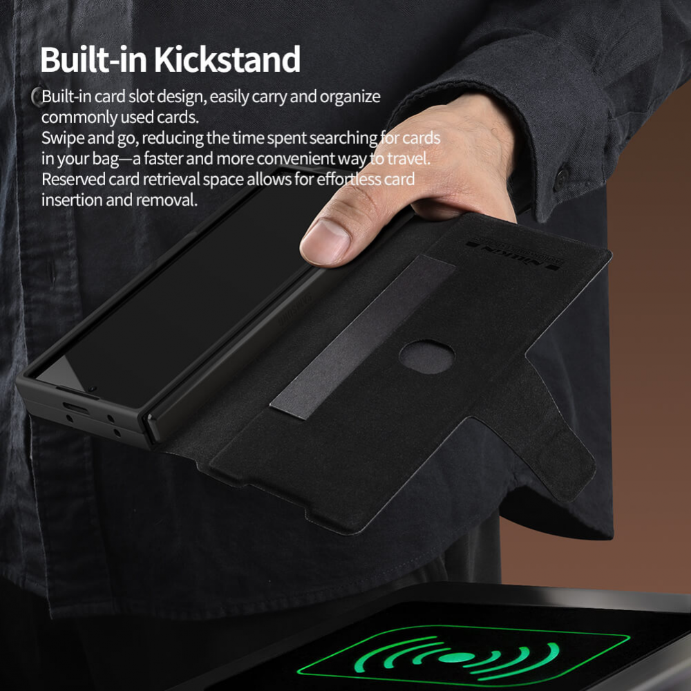 Torbica Nillkin Aoge za Samsung F956B Galaxy Z Fold 6 crna