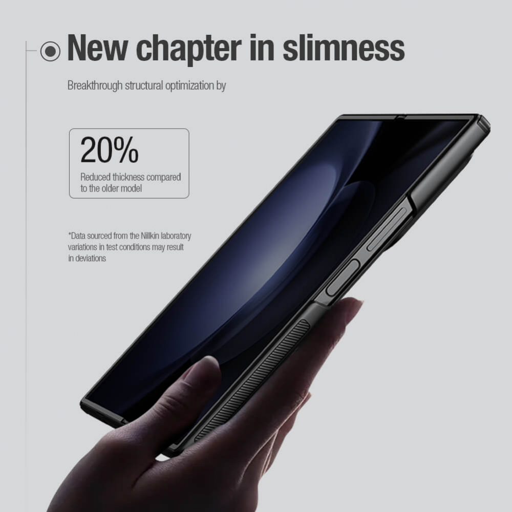 Torbica Nillkin Scrub Fold za Samsung F956B Galaxy Z Fold 6 crna