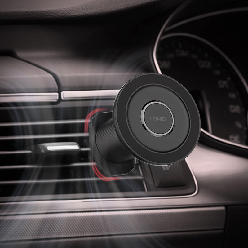 Auto stalak za ventilaciju LDNIO MA22 magnetic crni