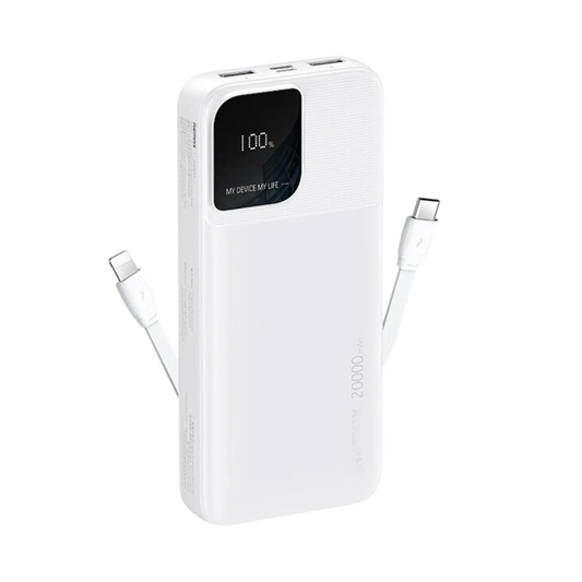 Power bank prenosiva baterija REMAX Rellaen series RPP-658 2.4A 20000mAh bela
