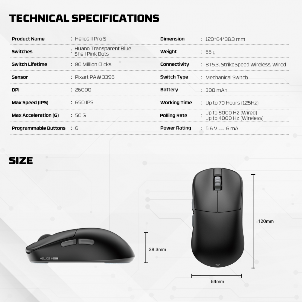 Mis Wireless Gaming Fantech XD3 (V3) PRO 8K Helios II beli sa ACM03 (dongle)