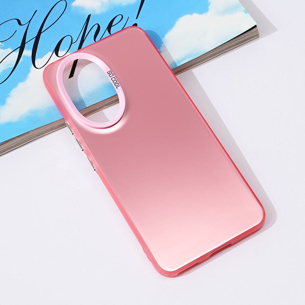 Torbica Clear za Honor 200 roza