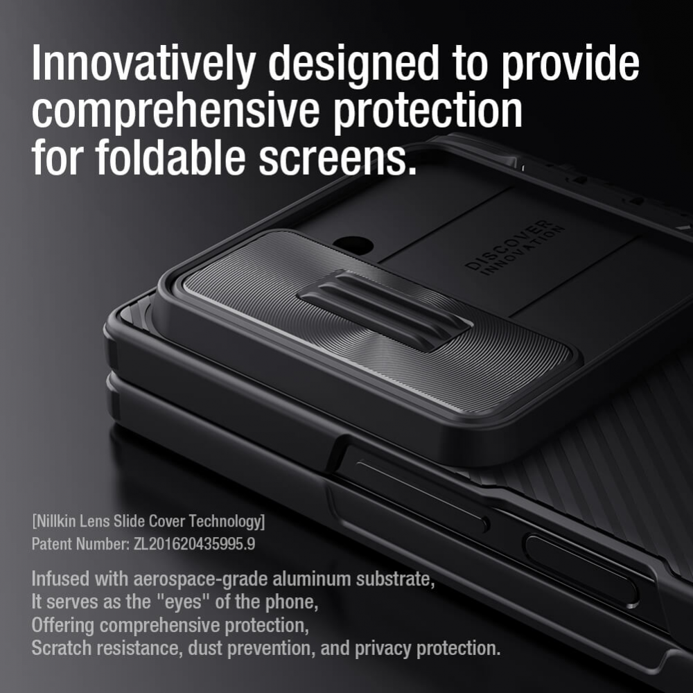 Torbica Nillkin CamShield Fold za Samsung F956B Galaxy Z Fold 6 (with stand) plava