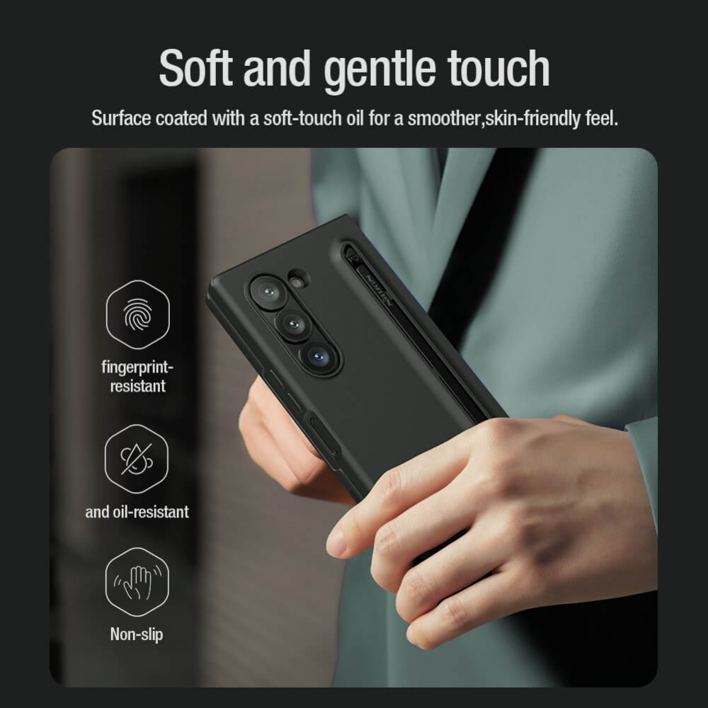 Torbica Nillkin Flex Pure Fold za Samsung F956B Galaxy Z Fold 6 (S Pen) zelena