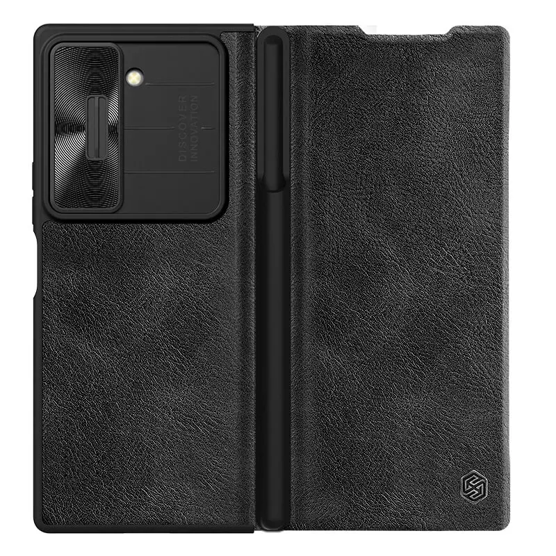 Torbica Nillkin Qin Pro Leather za Samsung F956B Galaxy Z Fold 6 crna